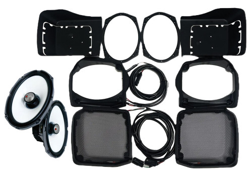 6"X9" CUT IN LID KIT W/ SM69F4 2014-2023 FLH/T BAGS