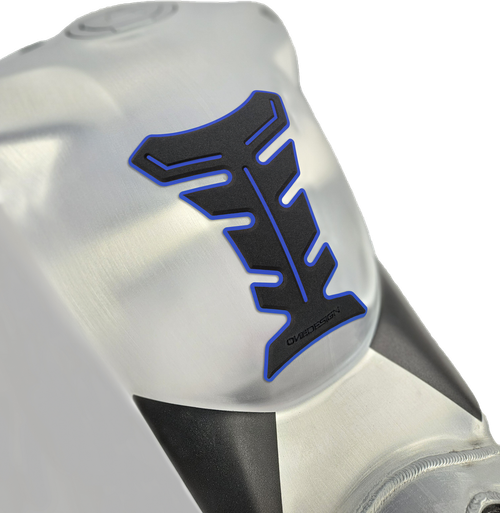 HDF TANK PAD BLACK/BLUE