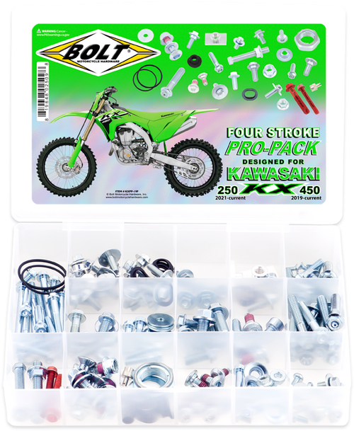 PROPACK KAWASAKI 4 STK KAW KX250/450F