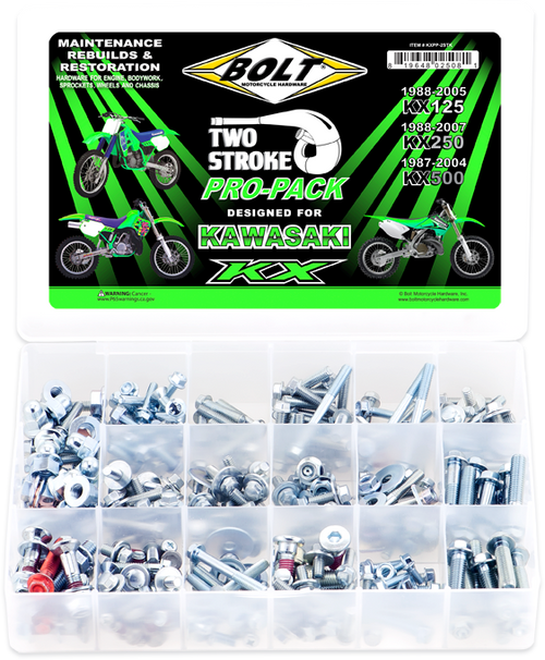 PROPACK KAWASAKI KX 2 STK KAW KX125/250/500