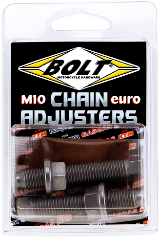 EURO STYLE M10 CHAIN ADJUSTERS GAS/HUSQ/KTM
