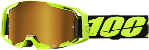 HYDROMATIC WATERCRAFT GOGGLE NEON YELLOW MIRROR TRUE GOLD