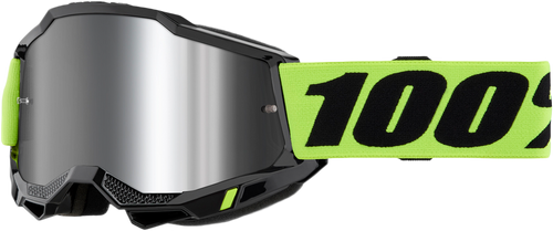 ACCURI 2 WATERCAFT GOGGLE NEON YELLOW MIRROR SILVER