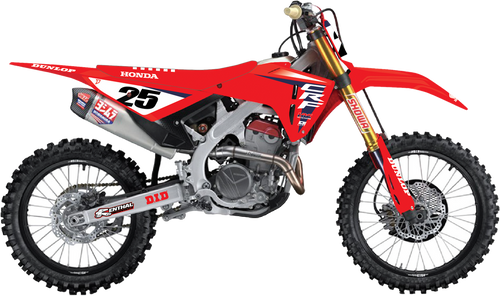COMPLETE KIT 25 HRC CRF 250R (25) BLK BG