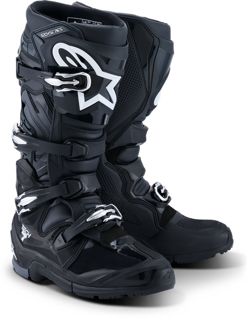 TECH 7 ENDURO BLACK/ANTHRACITE/WHITE 8