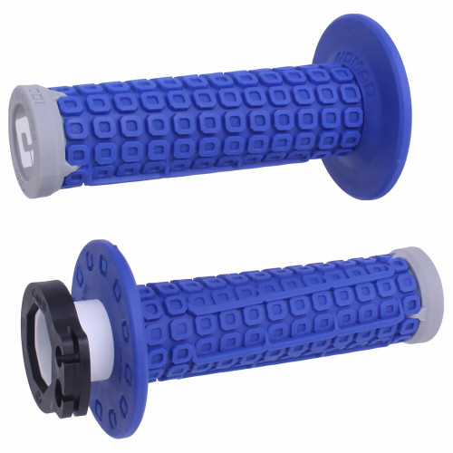 NOMAD LOCK-ON OFF-ROAD GRIP W/D30 BLUE/GREY/GREY