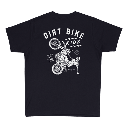 12 O'CLOCK YOUTH TEE NAVY YM