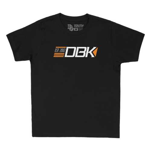 WE RACE YOUTH TEE BLACK YX