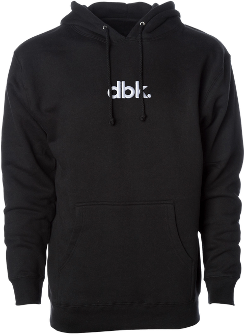DBK BASICS HOODIE BLACK 2X
