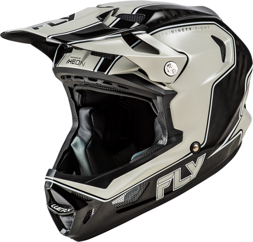WERX-R FLOW CARBON HELMET BLACK CARBON/GREY XS