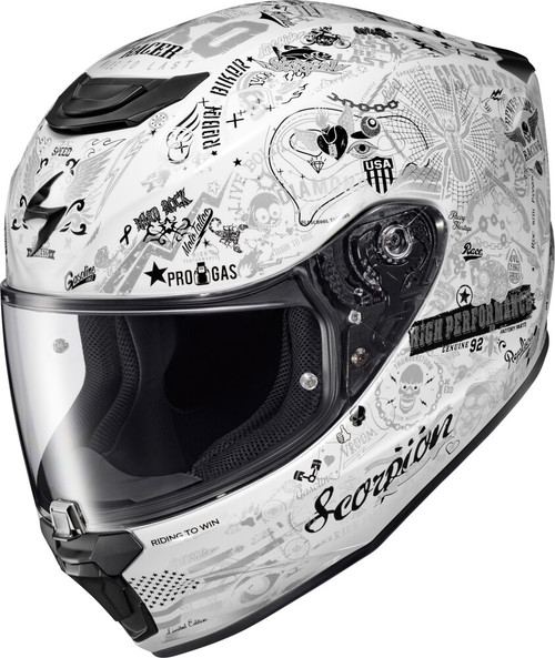EXO-R330 FULL FACE HELMET SHAKE 2 WHITE XL