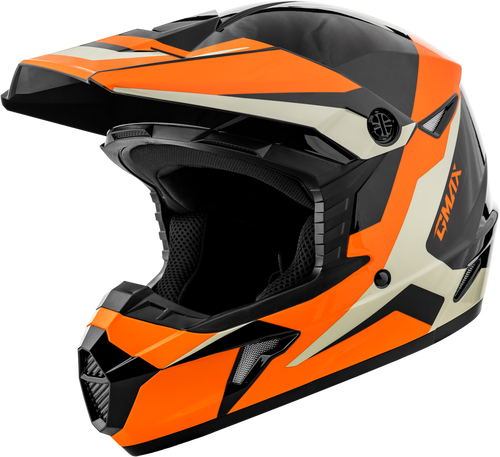 MX-46Y CYCLUS HELMET BLACK/ORANGE YM