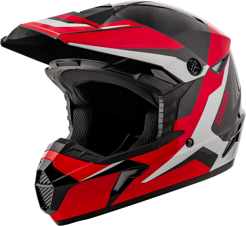 MX-46Y CYCLUS HELMET BLACK/RED YL