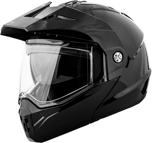 MD-74 SOLID HELMETS BLACK MD