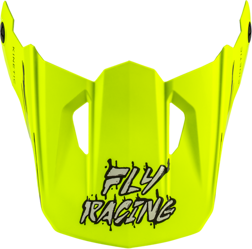 YTH KINETIC SURGE HELMET VISOR GREY/HI-VIS YS-YL