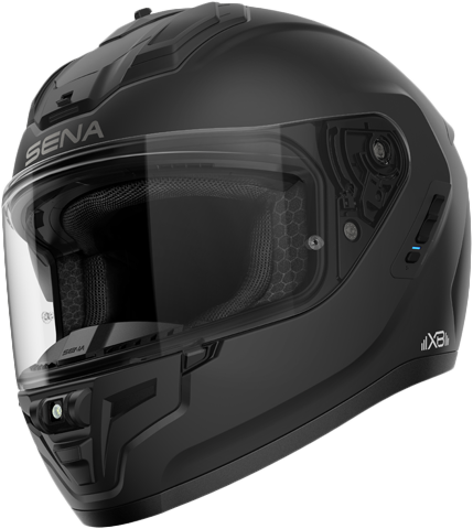 PHANTOM XB SMART FF HELMET MATTE BLACK 2X