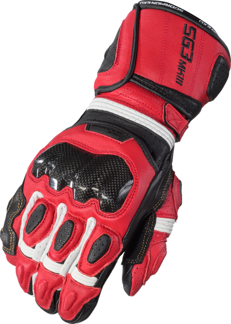 SG3 MK III GLOVES RED 2X