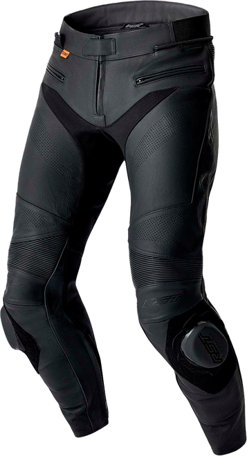 S1 D3O LL LEATHER PANTS BLACK 2XL