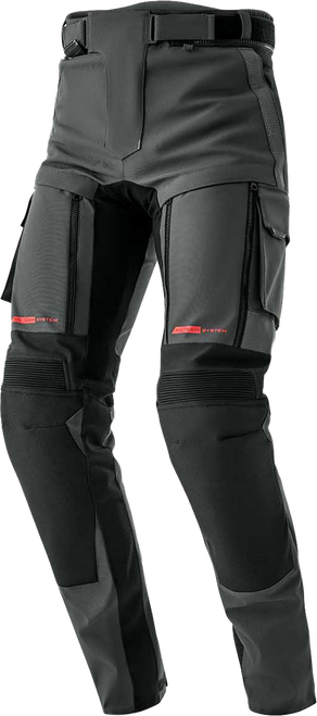 PS ADVENTURE D3O PANTS GREY/BLACK TEXTILE XL