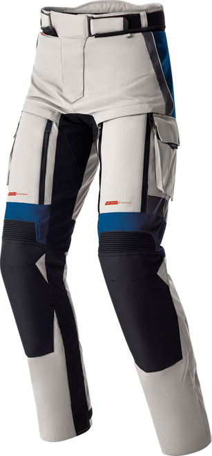 WOMENS PS ADVENTURE D3O PANT SIL/BLU TEXTILE 3XL
