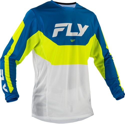 KINETIC MESH JERSEY BLUE/WHITE/HI-VIS XL