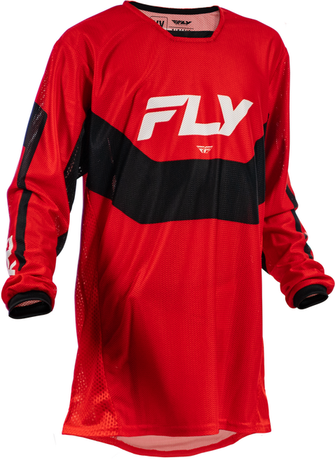YTH KINETIC MESH JERSEY RED/BLACK/WHITE YXL