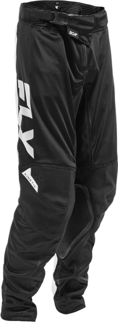 YOUTH KINETIC MESH PANTS BLACK/WHITE SZ 26