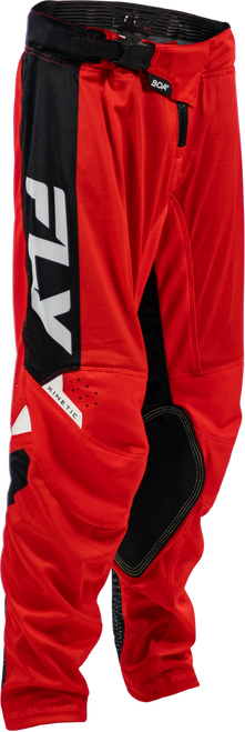 YOUTH KINETIC MESH PANTS RED/BLACK/WHITE SZ 26