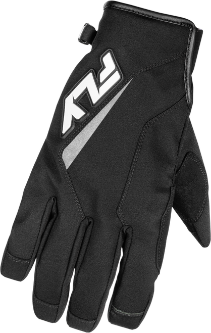 TITLE GLOVES BLACK/WHITE MD