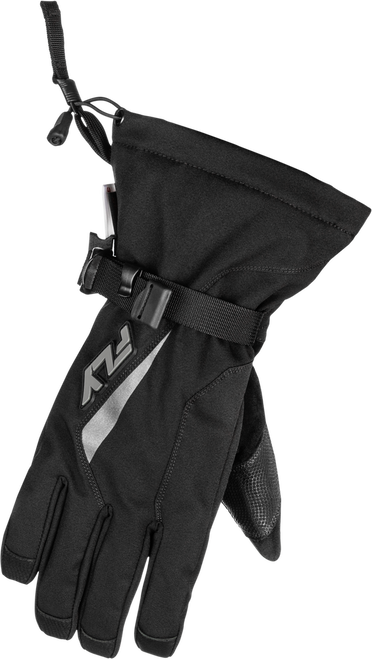 TITLE GAUNTLET GLOVES BLACK/GREY MD