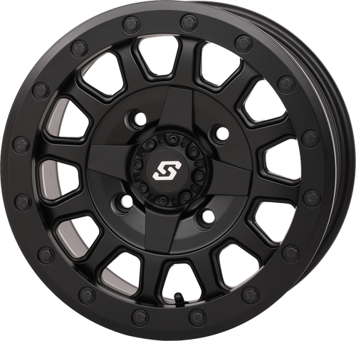 ADAPT DD WHEEL 14X7 6+1 4/137 & 4/156 MATTE BLACK