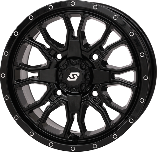 FUSION DD WHEEL  14X7 6+1 4/137 & 4/156 GLOSS BLACK