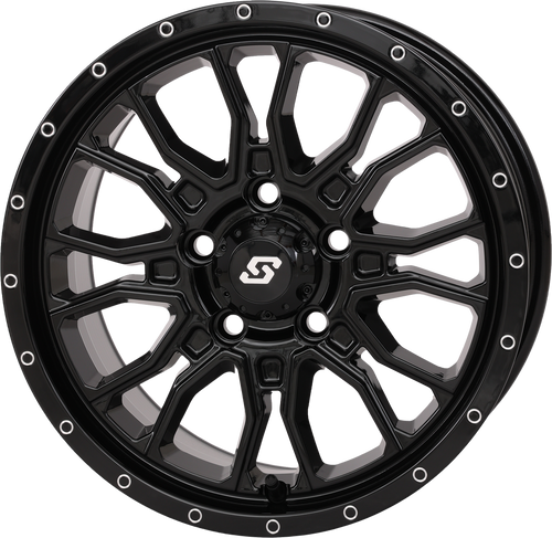 FUSION WHEEL 15X7 5+2 5/4.5 GLOSS BLACK
