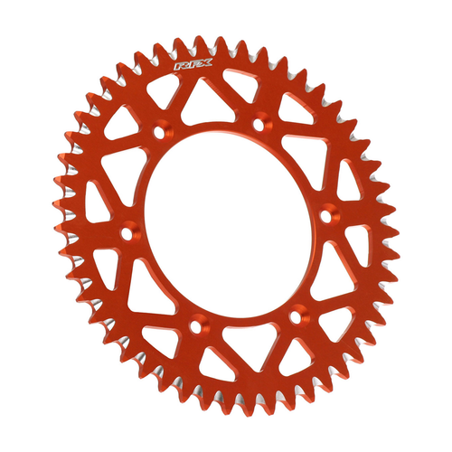ALUMINUM REAR SPROCKET 49T ORANGE KTM/HUSQ/GAS