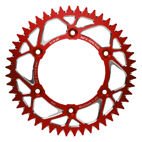 ALUMINUM REAR SPROCKET 43T RED KTM/HUSQ/GAS