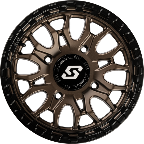 IGNITION WHEEL 15X7 4/137 +10MM BRONZE/BLK
