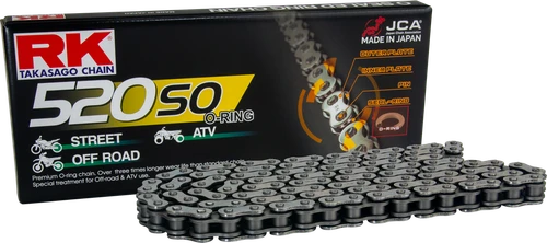 520SO DRIVE CHAIN STEEL 520 X 100