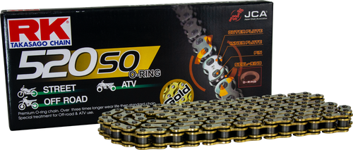 GB520SO DRIVE CHAIN GOLD 520 X 130