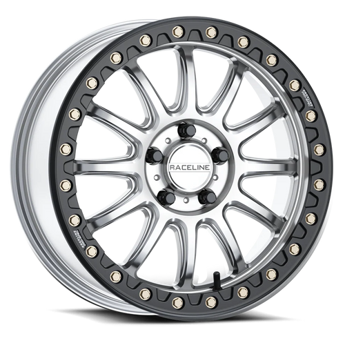 ALPHA BDLK 17X7 5/4.5 (+40MM) SILVER/BLK