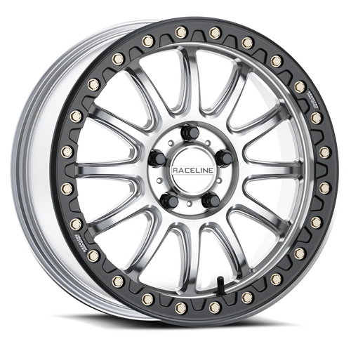 ALPHA BDLK 17X7 5/4.5 (+25MM) SILVER/BLK