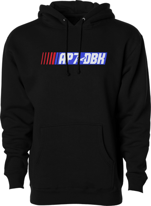 SPEEDWAY HOODIE BLACK MD