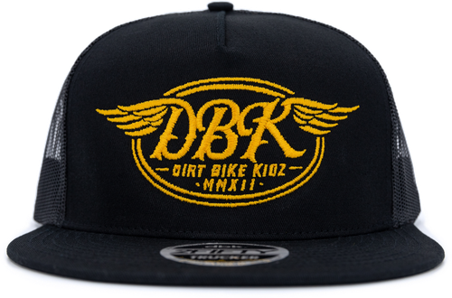 GOLDWINGS 2FIFTY SNAPBACK HAT BLACK