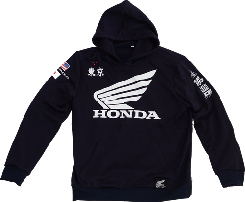HONDA FACTORY SWEATSHIRT NAVY LG