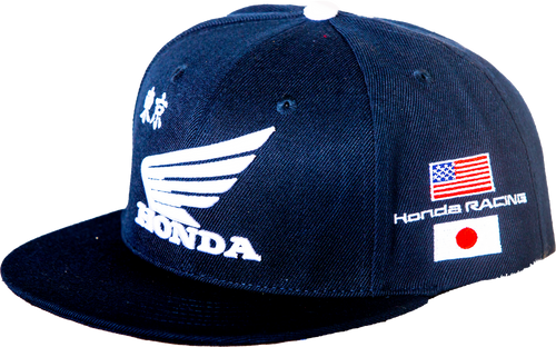 HONDA HAT FACTORY SNAPBACK NAVY