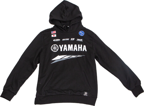 YAMAHA FACTORY SWEATSHIRT BLACK LG