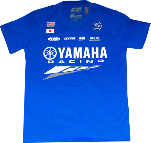 YAMAHA FACTORY T-SHIRT BLUE XL