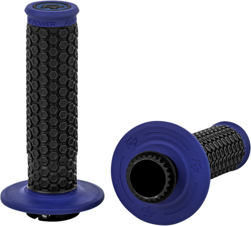 PILOT MX LOCK-ON GRIPS BLUE
