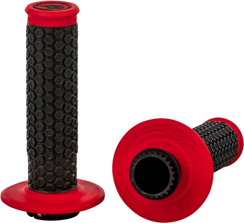 PILOT MX LOCK-ON GRIPS RED