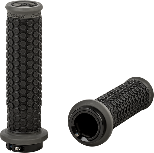 PILOT ATV LOCK-ON GRIPS BLACK/GRAY