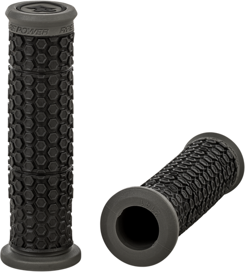 PILOT ATV STANDARD GRIPS BLACK/GRAY
